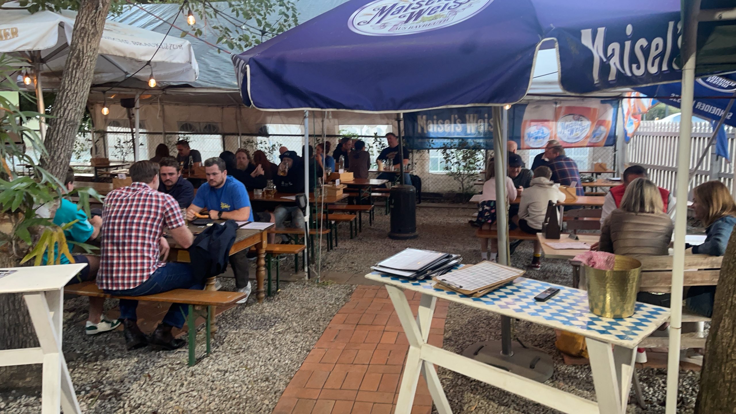 A moment from the German Biergarten Brisbane photo collection